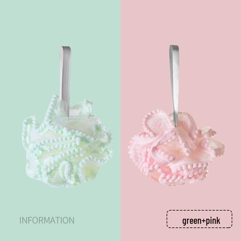 Luksusowa Duża Miękka Kąpielowa Gąbka Prysznicowa dla Kobiet - Trwała, Spieniająca do Szorowania i Złuszczania Pleców.