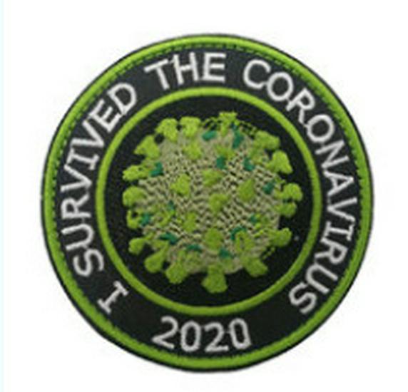 Tai Feng 'I Survived' Tactical Morale Embroidered Patch - Velcro Applique