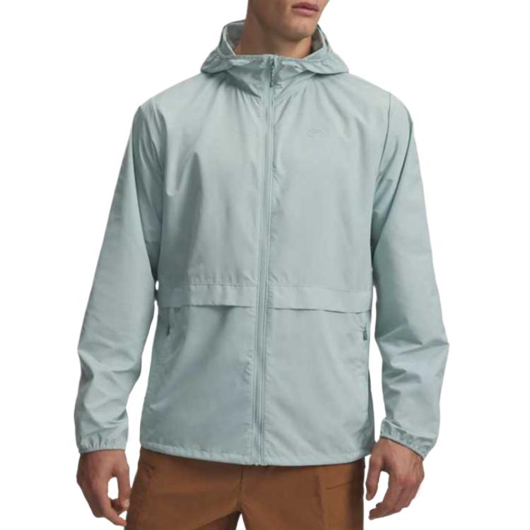 Under Armour Ss26 Explor Hike Solid Color Outdoor Long Sleeve Jacket Men Jacket 6010069-477 S