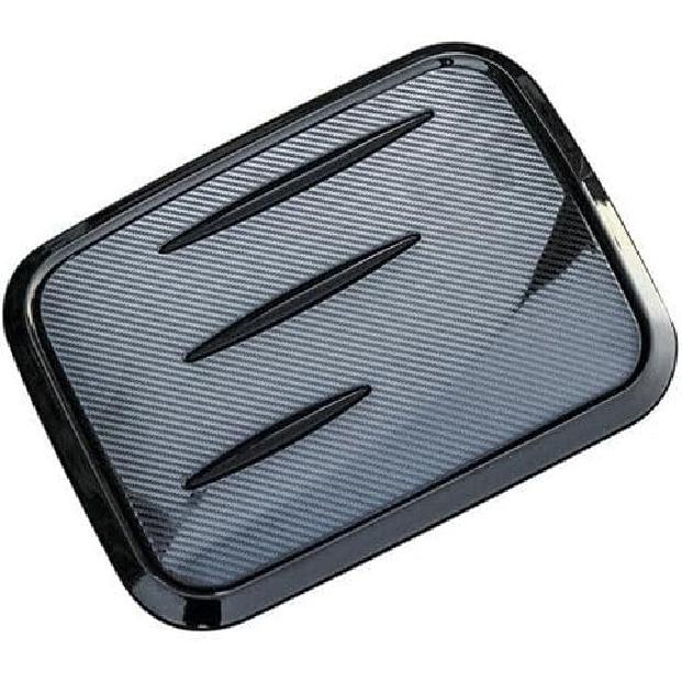 

NUFAR Автоаксессуары Подходят для Toyota RAV4 2010-2013 АБС Глянцевый черный карбоновое волокно Крышка лючка бензобака 1 шт.