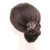 1Pc Hairgrip Women's Plastic Hair Clips Duckbill Clip Fashion Rhinestone Hairpin Hair Claws