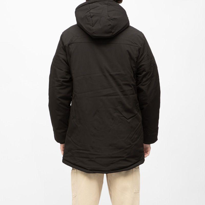 Men's Short Parka with Hood and Embossed Logo COMPAGNIE DE CALIFORNIE