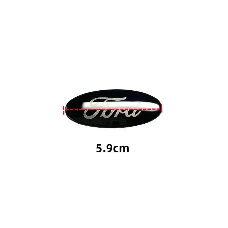 AAAMV1 For Ford Edge Escape ST Explorer Territory Equator Mondeo Focus Escort Steering Wheel Center Emblem Badge Interior Decal Trim