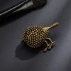 Niedliche kleine Vogel-Kleid-Bankett-Dekoration, Strass-Tier-Dame-Brosche, Weihnachtsgeschenk