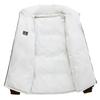 Fake two double-sided cotton-padded clothes, new cotton-padded clothes for men in autumn and winter, thickened cotton-padded clothes 