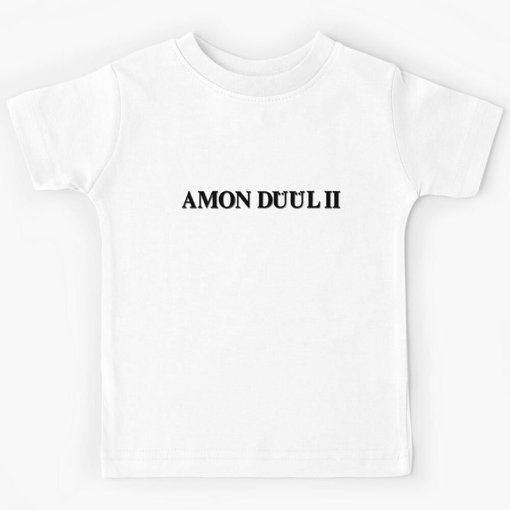 Amon Duul II Rock Band Germany - Black Version Kids T-Shirt 160