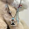 Summer Niche Handmade Color Dopamine Beaded Children's Fun Necklace Creative Cute Versatile Sweet Collarbone Chain