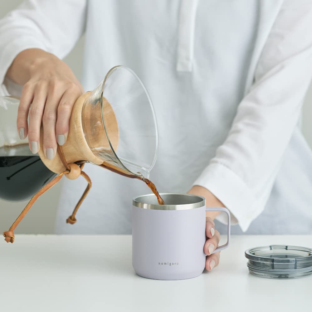 Doshisha Drinking Color Relax Mug, 300ml, Purple,