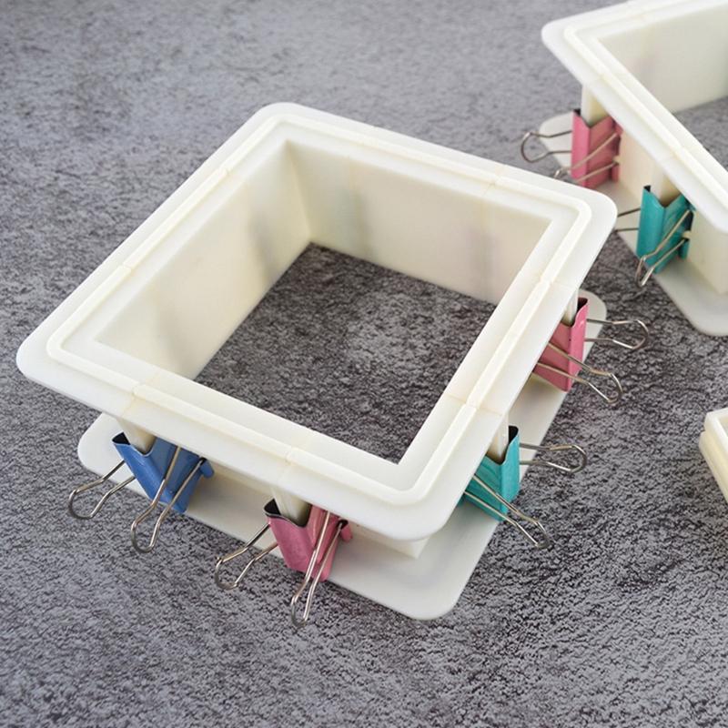 Adjustable Mold Housing Silicone Mold Making Kit for Make Own Silicone Molds Silicone Mold Maker for DIY Molds Making