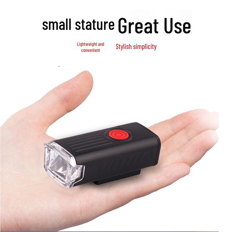 USB Rechargeable Waterproof 2255 High Brightness Mountain Bike Front Light for Night Riding