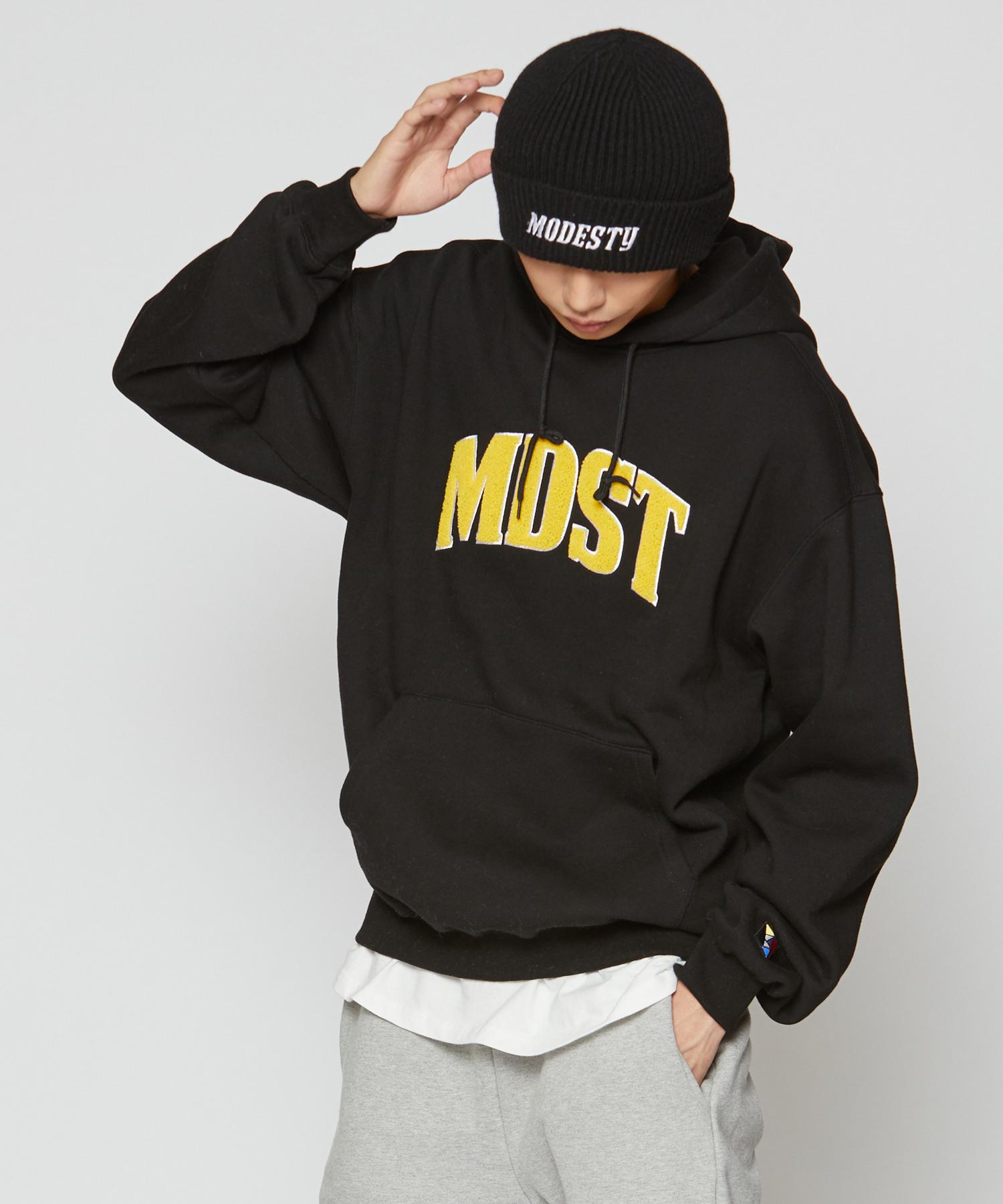 Modesty Mdst Logo Hoodie Black Black/L