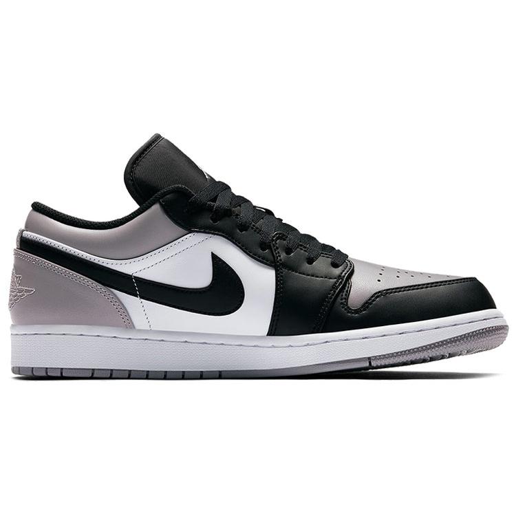 Air Jordan 1 Low 'Atmosphere' (Unisex) White / Atmosphere-Black Vintage Basketball Shoes 553558 110