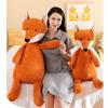 Adorable Plush Fox Toy Soft Cuddly Animal Doll Made Of High Quality Pp Cotton