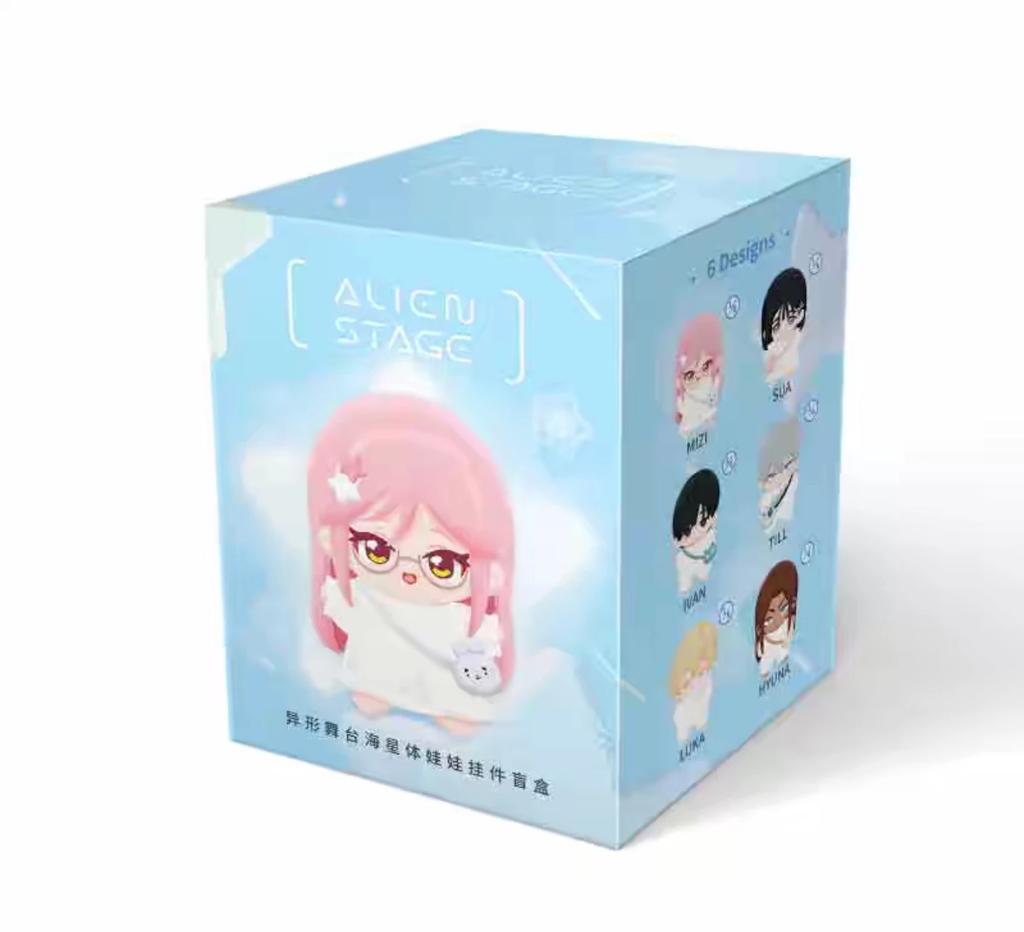 Genuine Alien Stage Baby Series Blind Box Mechanical Keyboard Keycaps & Trendy Weather Forecast Kawaii Style Anime Themed Gifts