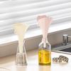 Folding Mini Large-diameter FunnelKitchenware Silicone Funnel Household Liquid Dispensing Oil Funnel Oil Pot