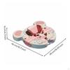 Split Infant Bathing Floating Detachable Adjustable Bath Time Seat Device AntiRollover for Infants,