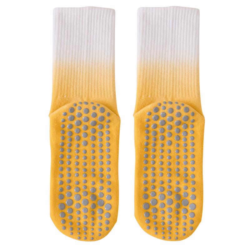 Gradient Tie-Dye Non-Slip Yoga & Pilates Mid-Length Socks for Women