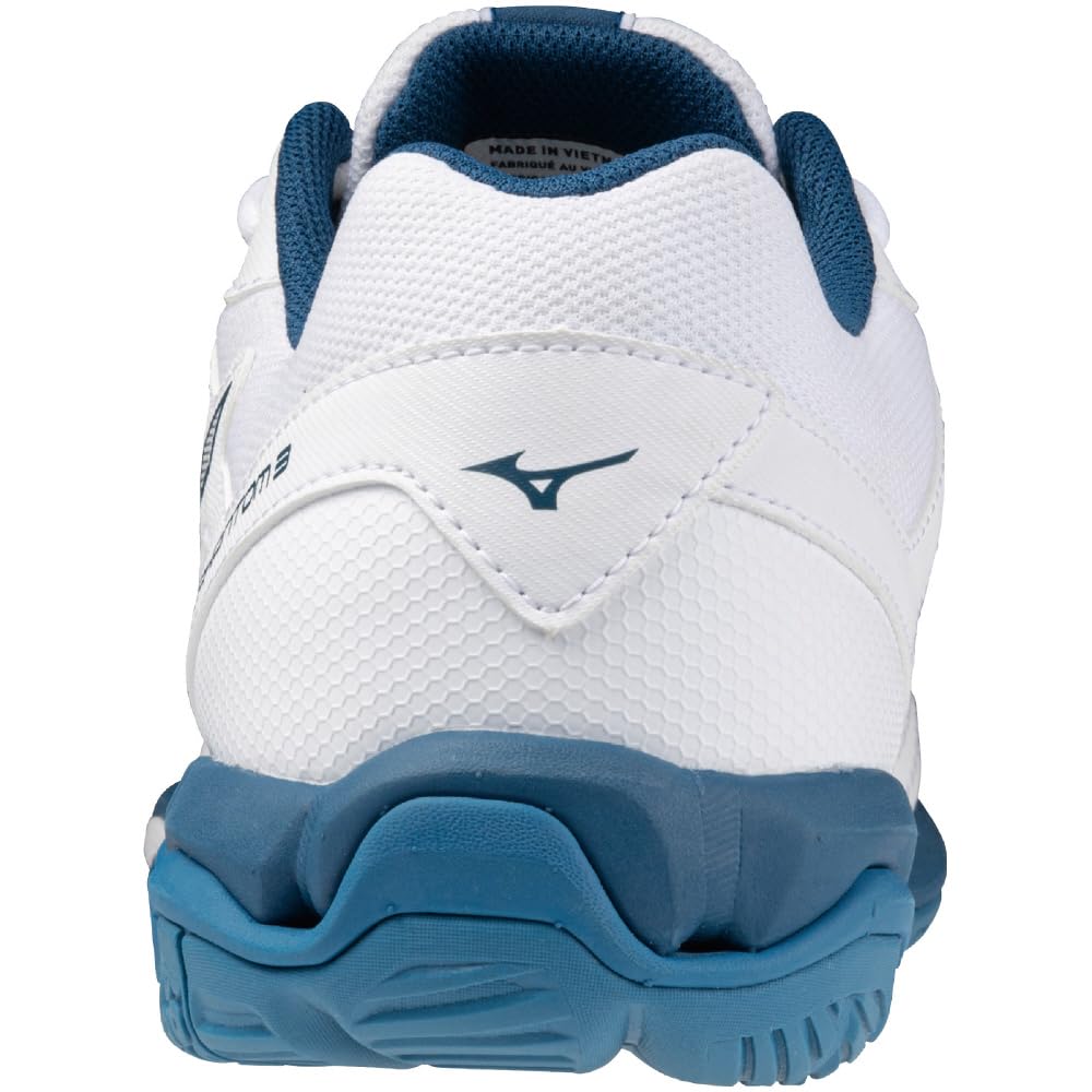 Mizuno Wave Phantom 3 Handball Club Wide Purple x Green x Size 2E Shoes, Activities, Width, Lightweight, Indoor, Men's, Silver, 26.0 cm,