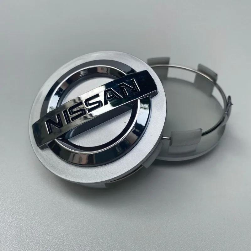 Für Nissan ArR44 Stück 54mm/60mm Auto Radnabenabdeckungen für Nissan Nismo GTR Leaf Juke Patrol Tiida Navara Micra X Trail Qashqai Zubehör