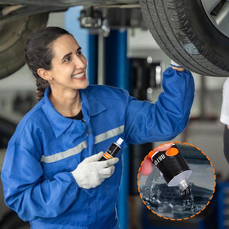 Reifenflickenkleber, 50 ml, Reifengummi, starker Klebstoff, Reifenpannenreparatur für die Seitenverklebung oder Reifenleckage, Autoreifenreparaturkleber für