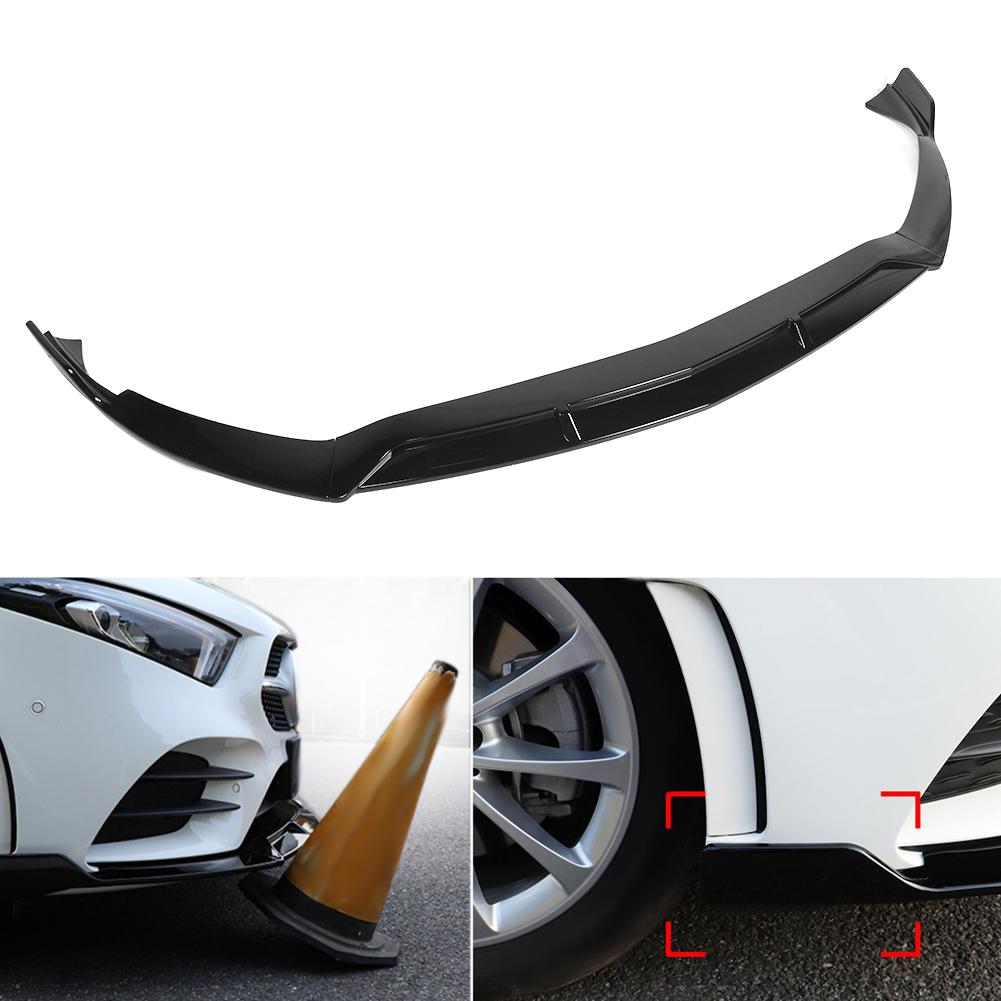 Voorbumper Lip Spoiler Diffusers Body Schoppen Beschermer Past voor Mercedes Benz A-Klasse W177 2019 2021