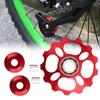 CNC Aluminium Alloy Bike Ceramic Bring   Wheel Rr Derailleur Pulley for Mountain