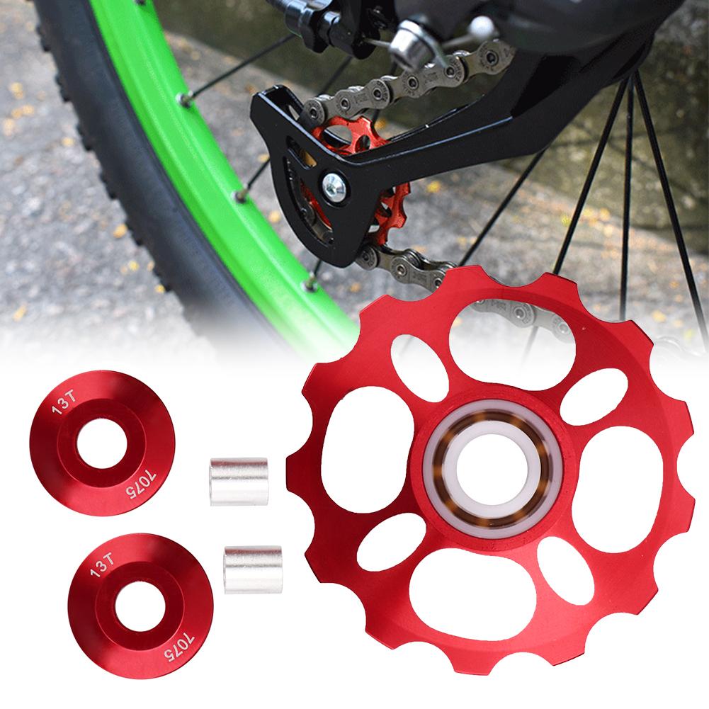 CNC Aluminium Alloy Bike Ceramic Bring Wheel Rr Derailleur Pulley for Mountain