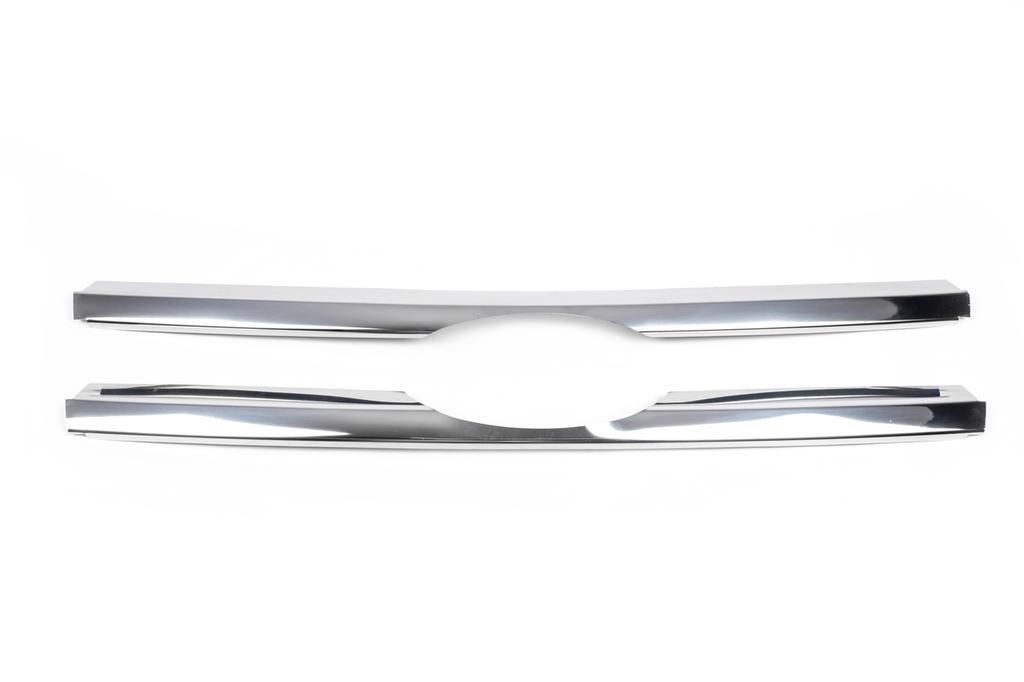 Grille Trim (2 Pcs, Stainless Steel) Carmos - Turkish Steel for Ford Transit 2000-2014