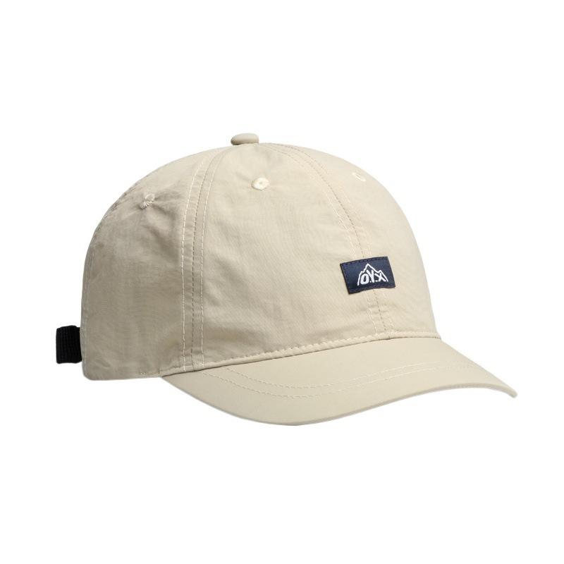 American Retro Short Edge Baseball Hat Men's Summer Quick Drying Outdoor Sports Sunshade Thin Short Brim Baseball Hat