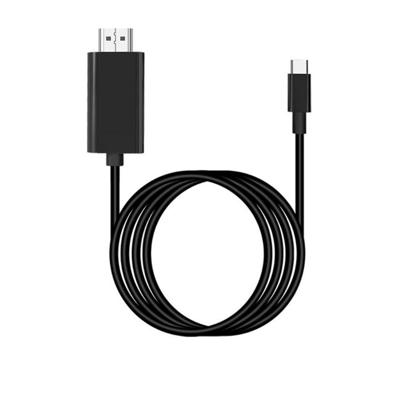 

200cm USB C to HDTV Cable USB C to TV Display Cable Supports 4K@30Hz Resolution Simultaneous Sound & Video Output 1