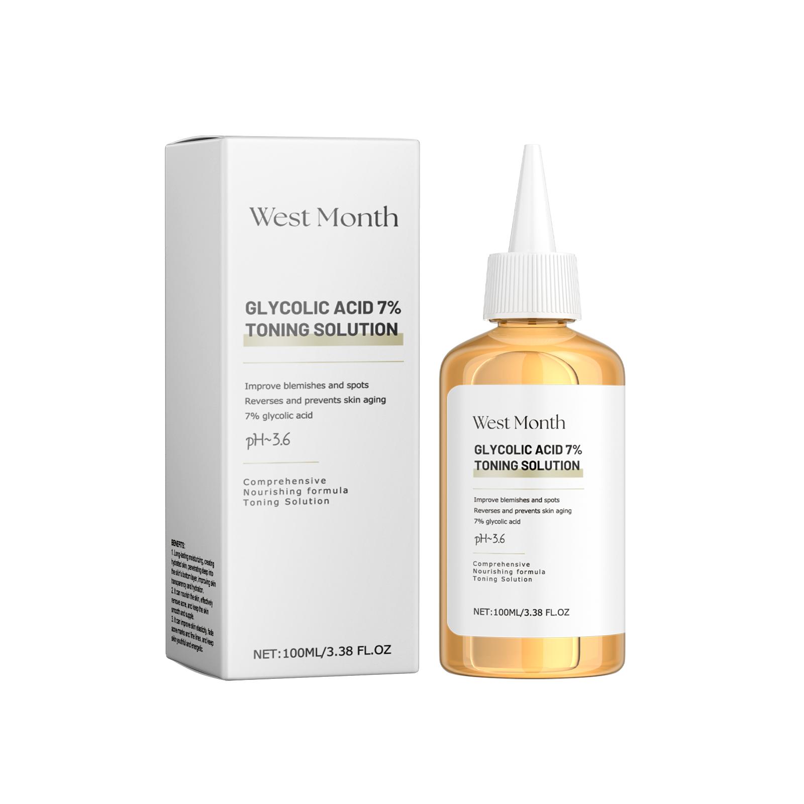 West Month Moisturizing toner Gentle cleansing skin acne moisturizing hydrating refreshing toner 100ml