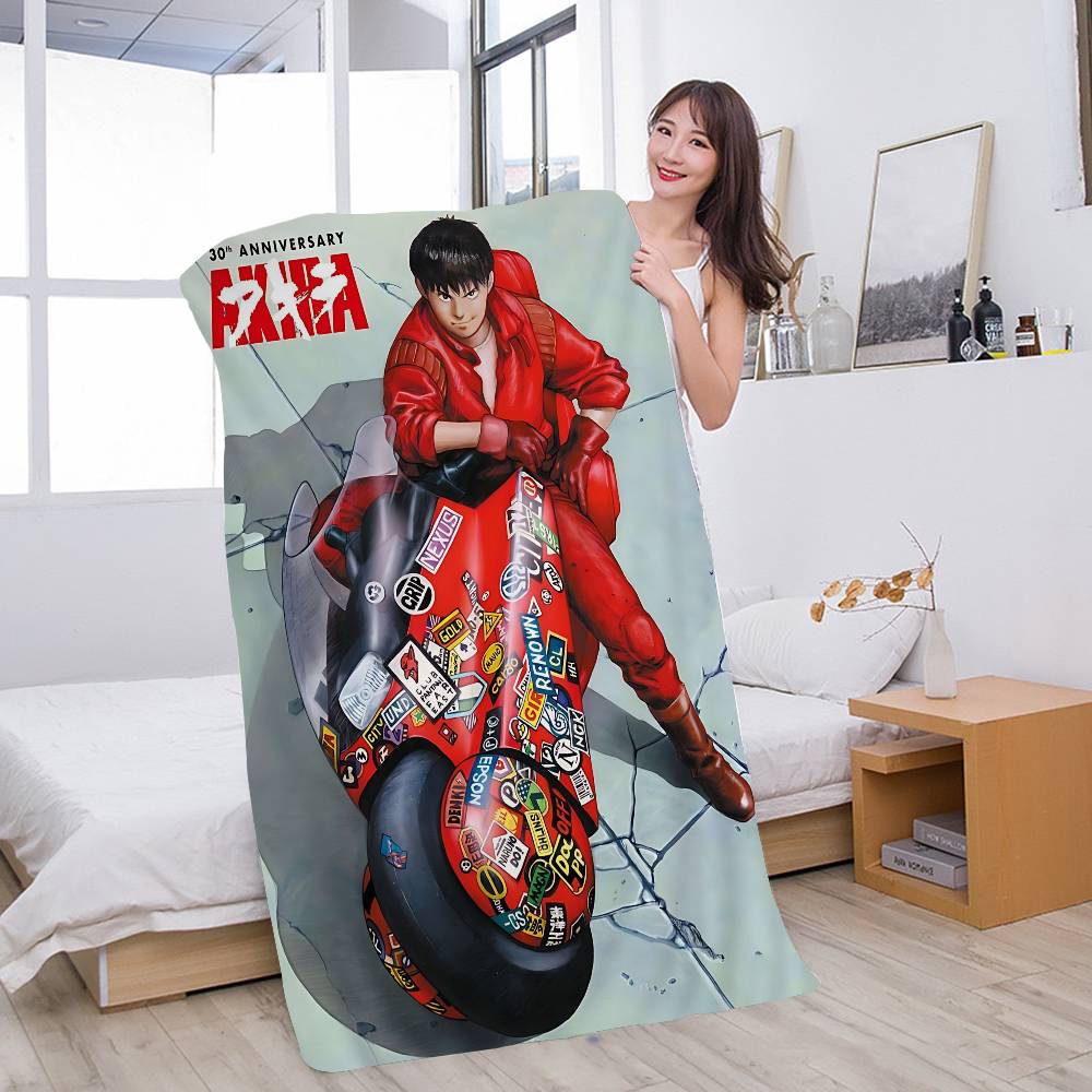 Classic Anime A-Akira Microfiber Beach Towel Absorbent Quick dry Soft Yoga Swimming Resort Mountain Climbing Towel