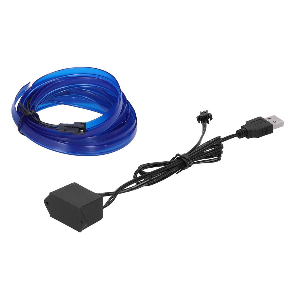 3 Meters   9.8ft USB Car Ambient Light Flexible LED Light Strip Car Interior Decorative Lamp