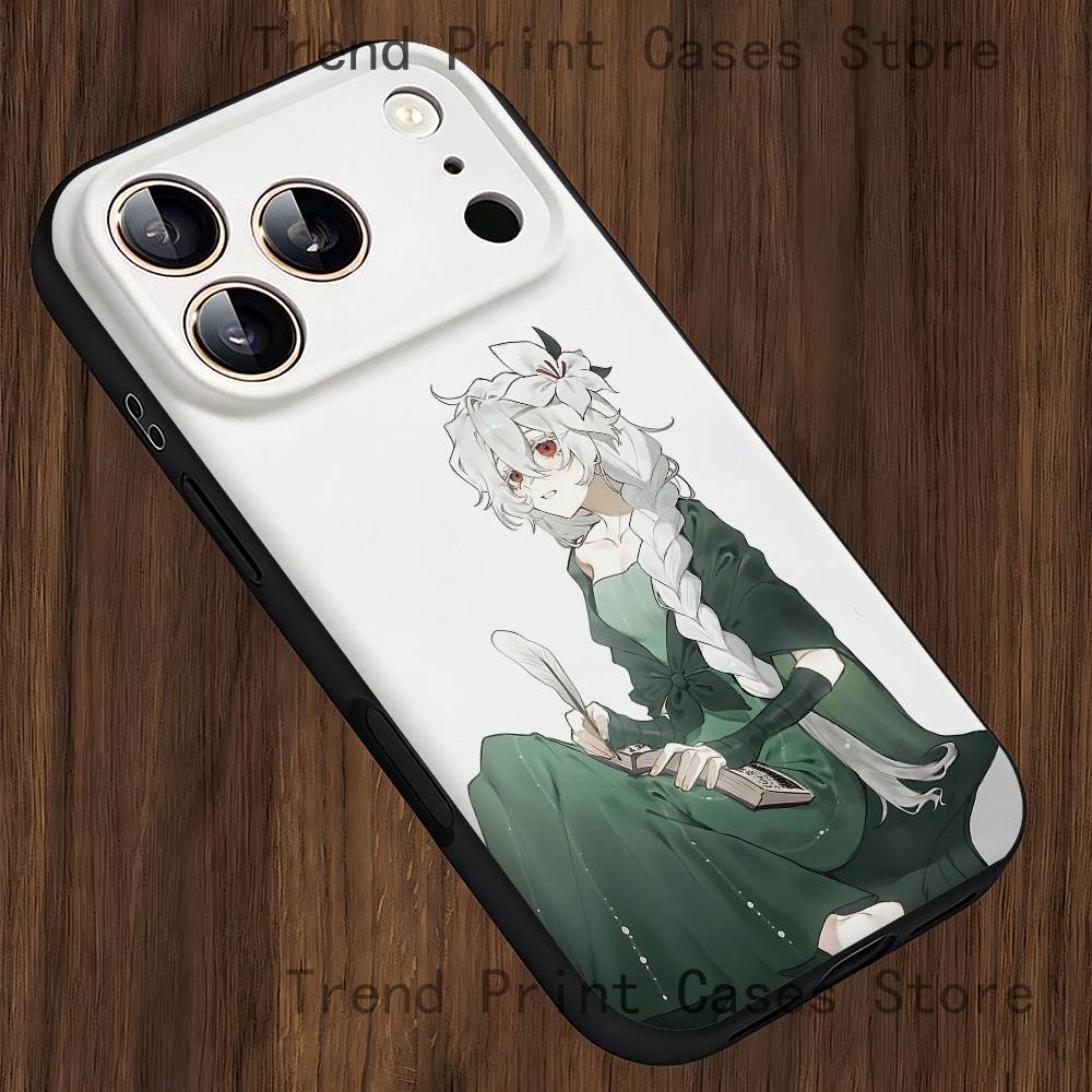 White Lily C-Cookie Phone Case For iPhone 15,16,17,13,14,11,12,Pro,Max,Plus,E,Air,Mini Protect Shell