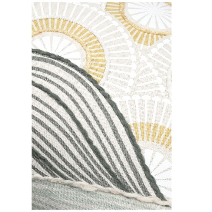 Coussin Youki 40x40cm moutarde