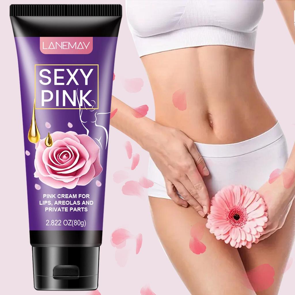 Crème Secret de Femme - Nourrit Intensément la Peau Délicate, la Gardant Douce et Souple - Soin Délicat & Féminin pour les Zones de Peau Sensible, 80g