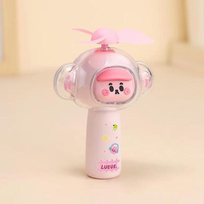 Cartoon Handheld Mini USB Rechargeable Fan