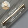 KAK Zinc Alloy Bright Gold Cabinet Pulls Light Luxury Stylish Kitchen Handles for Furniture Drawer Knobs Cabinet Hardware