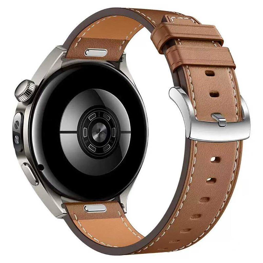 Leather Watchband 22mm Strap For Honor Watch 6 Plus Wristbands For HONOR Watch 5 Ultra / GS 3 / GS Pro Quickfit button Bracelet