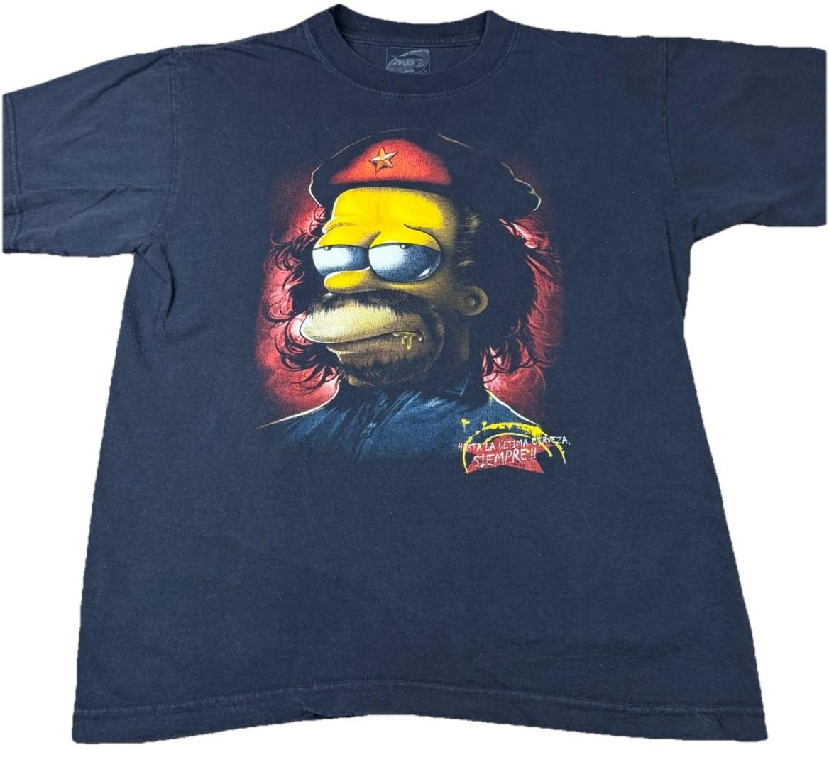 Homer Simpson The Simpsons T Shirt MDE Revolution Homero Size Large READ Unisex T-Shirt S