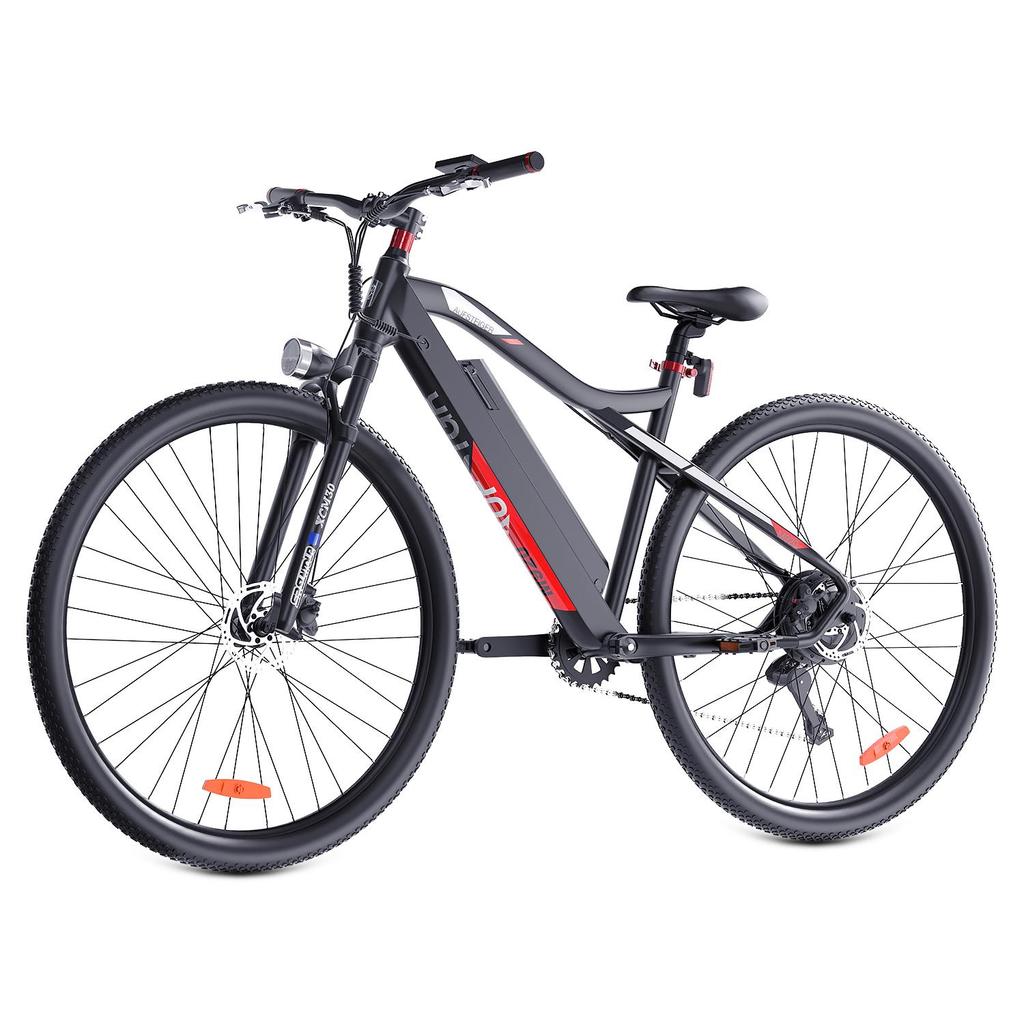 Men’s 27.5" Electric Mountain Bike, 250W Motor, 13Ah Battery, Range 30-60 Km, 9-Speed Gear
