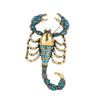 1Pc Scorpion Brooches With Rhinestone Alloy Brooch Pin Vintage Jewelry Gift