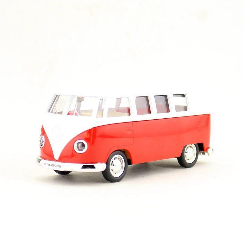 Yufeng Mackay 5-inch Alloy T1 Bus Metal Children's Toy Model Car Loose
