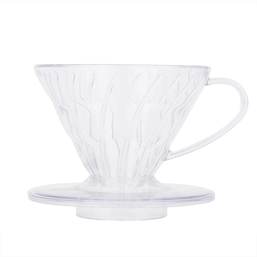 Reusable Filter Pour Over Coffee Maker 1-2 Cups Capacity Cone Coffee Maker  Camping Travel