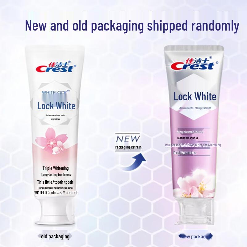 Crest Dual-Color Whitening Toothpaste