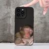Cute monkey graphic phone case for iPhone 16 15 14 13 12 11 x XR Xs SE2 SE 8 7 plus pro Max mini silicone back cover