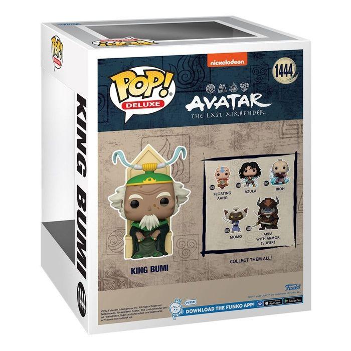 Funko - Avatar, le dernier maître de l'air - Figurine POP! Deluxe King Bumi 9 cm