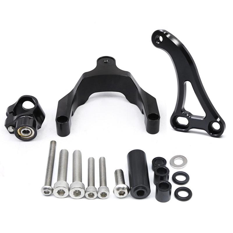 For GSXS750 GSX-S750 Damper Bracket Forgsxs750 GSX-S750 Steering Damper Stabilizer Support Motorcycle Accessories-A87Q