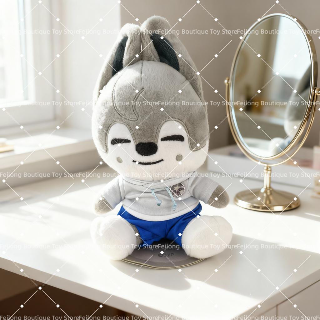 Kpop New Skzoo X Zootopia Co-Branded Dress-Up Dolls Bang Chan Lee Felix Stray Kids Peripheral Fans Collection Gift Birthday Gift