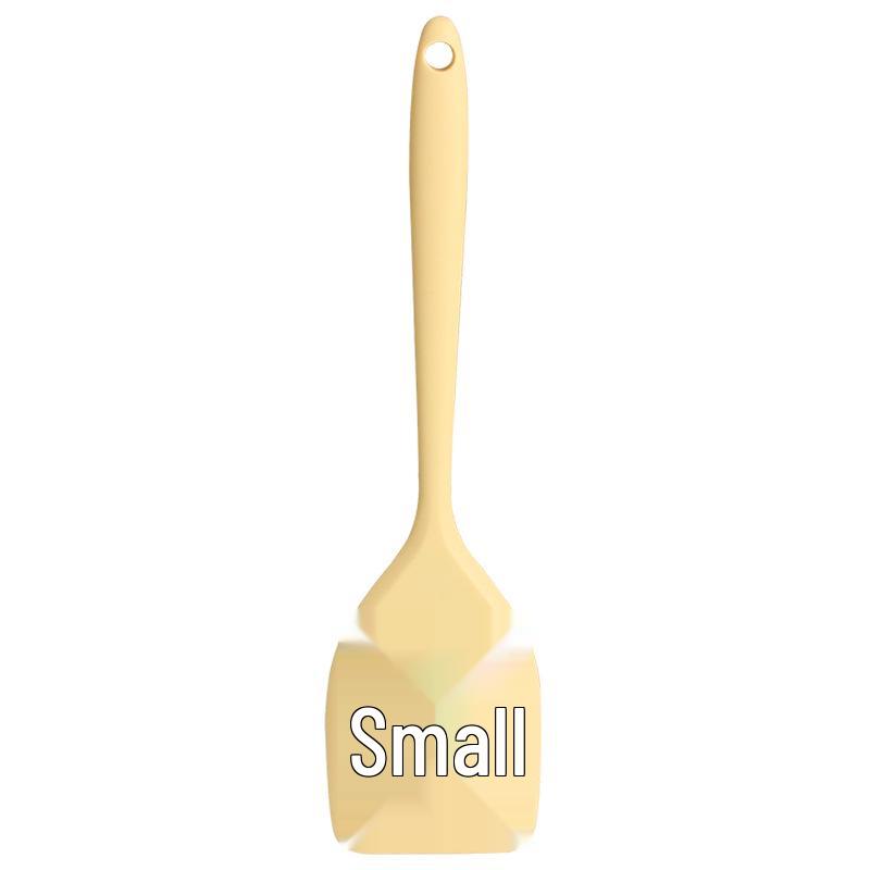

Spot All-in-One Small Silicone Slotted Spatula - Ideal for Baby Food & Non-Stick Cookware. жовтий